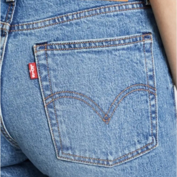 R. Levi's women's blue, wedgie, icon jeans, size 28 - Picture 4 of 13